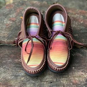 Serape Moccasins